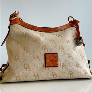 Dooney & Bourke Beige Hobo Bag